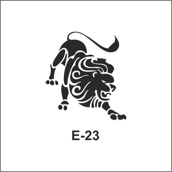 Artebella Stencil E-23 10x10 cm - Image 1