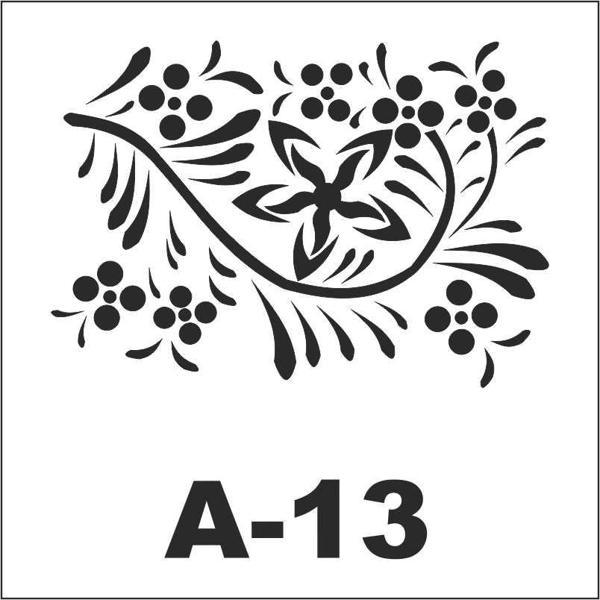 Artebella Stencil A-13 20x20 cm - Image 1
