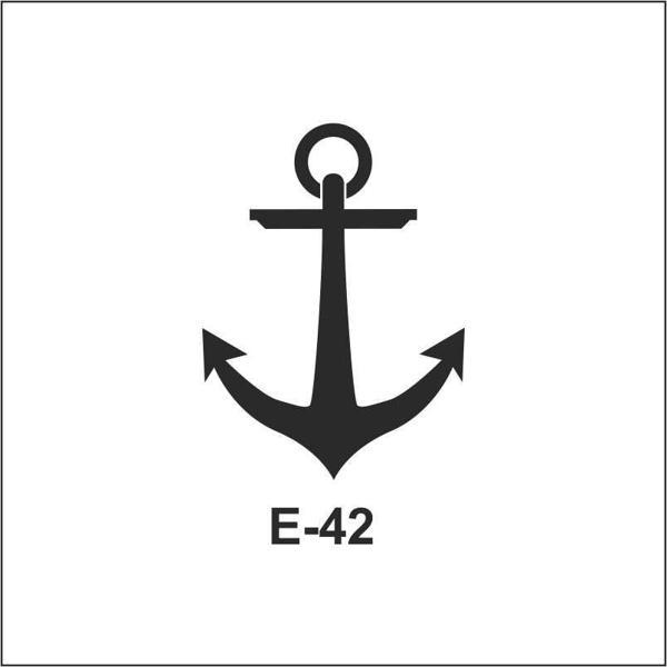 Artebella Stencil E-42 10x10 cm - Image 1