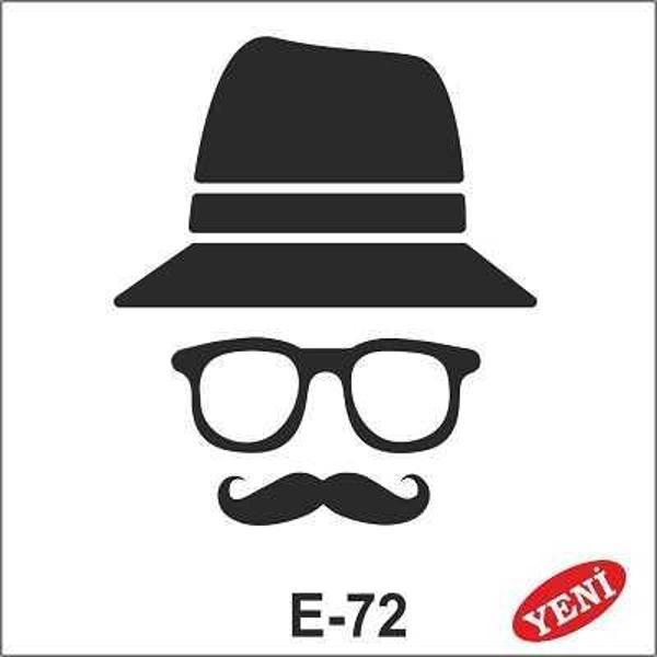 Artebella Stencil E-72 10x10 cm - Image 1