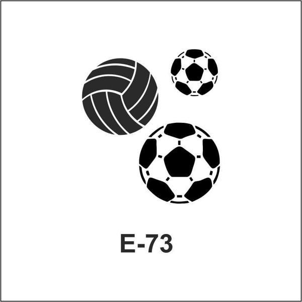 Artebella Stencil E-73 10x10 cm - Image 1