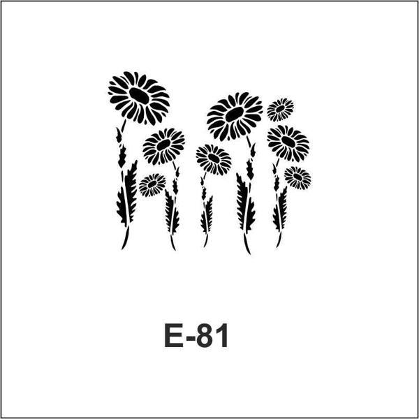 Artebella Stencil E-81 10x10 cm - Image 1