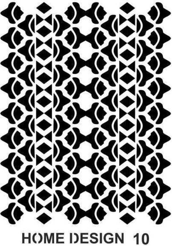 Artebella Stencil Home Design H10 35x50 cm - Image 1