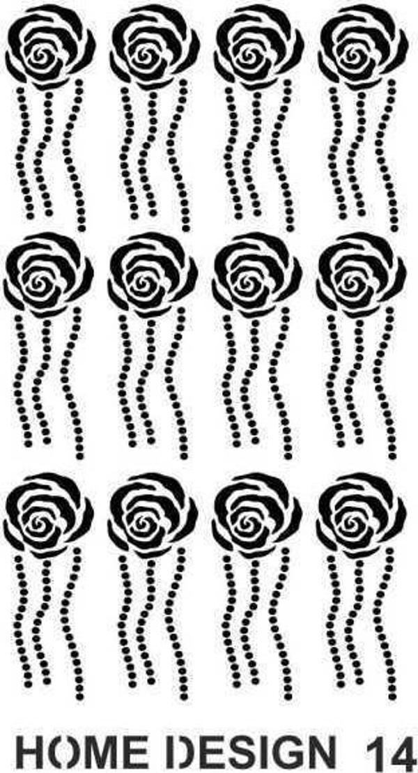 Artebella Stencil Home Design H14 35x50 cm - Image 1