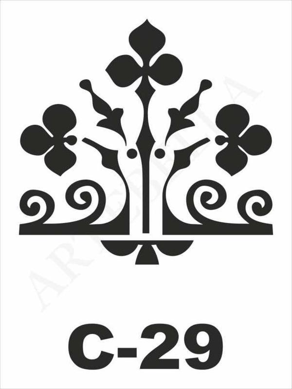 Artebella Stencil C-29 15x20 cm - Image 1