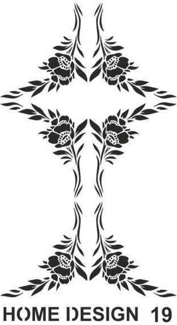 Artebella Stencil Home Design H19 35x50 cm - Image 1