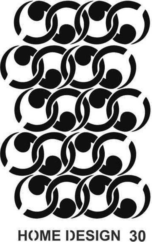 Artebella Stencil Home Design H30 35x50 cm - Image 1