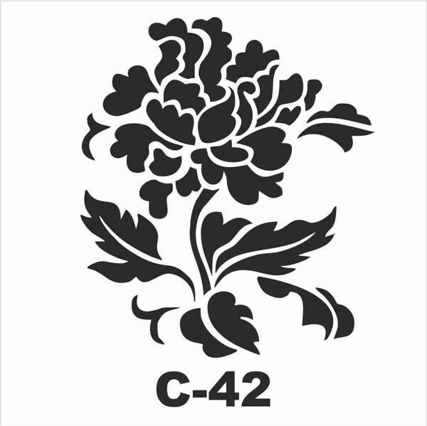 Artebella Stencil C-42 15x20 cm - Image 1