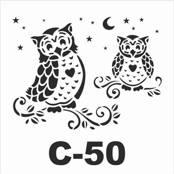 Artebella Stencil C-50 15x20 cm - Image 1