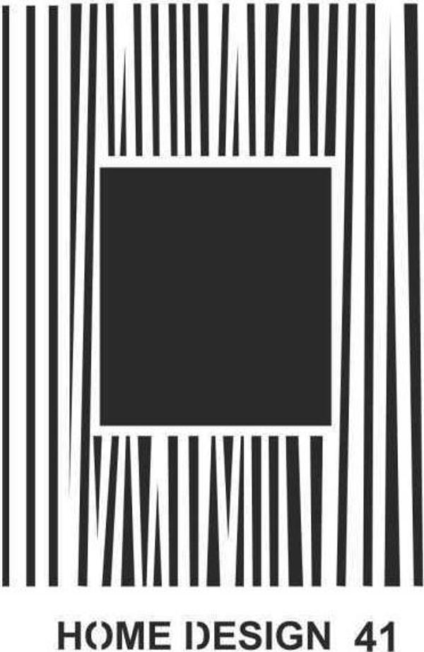Artebella Stencil Home Design H41 35x50 cm - Image 1