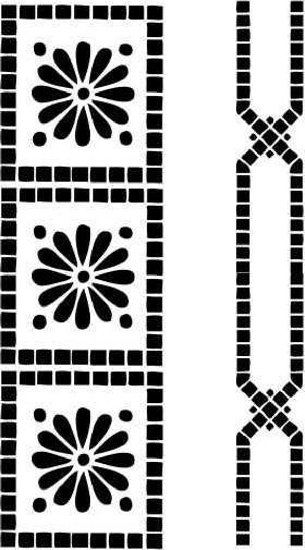 Artebella Stencil D-10 20x30 cm - Image 1
