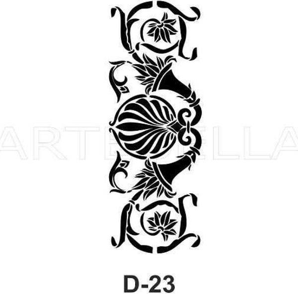 Artebella Stencil D-23 20x30 cm - Image 1