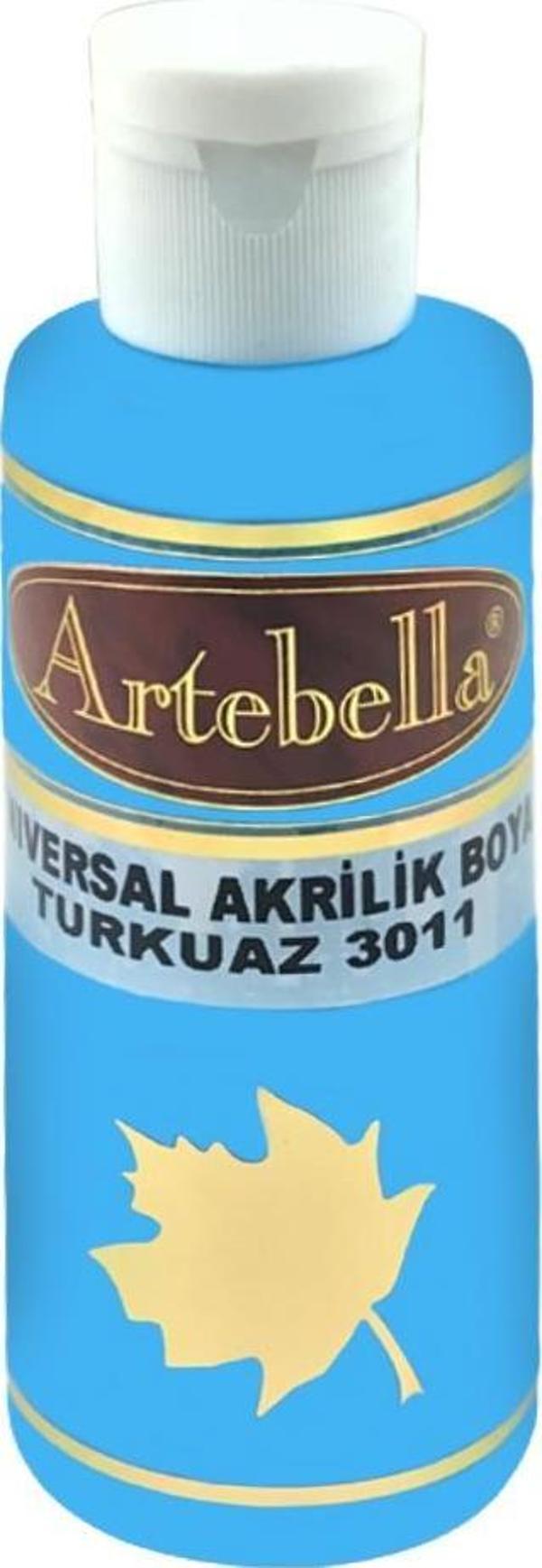 Artebella Universal Akrilik Boya 3011 Turkuaz 130 ml - Image 1