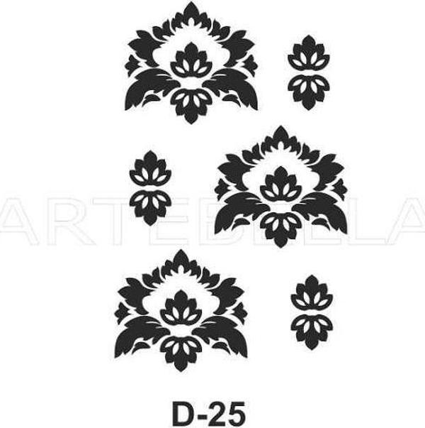 Artebella Stencil D-25 20x30 cm - Image 1