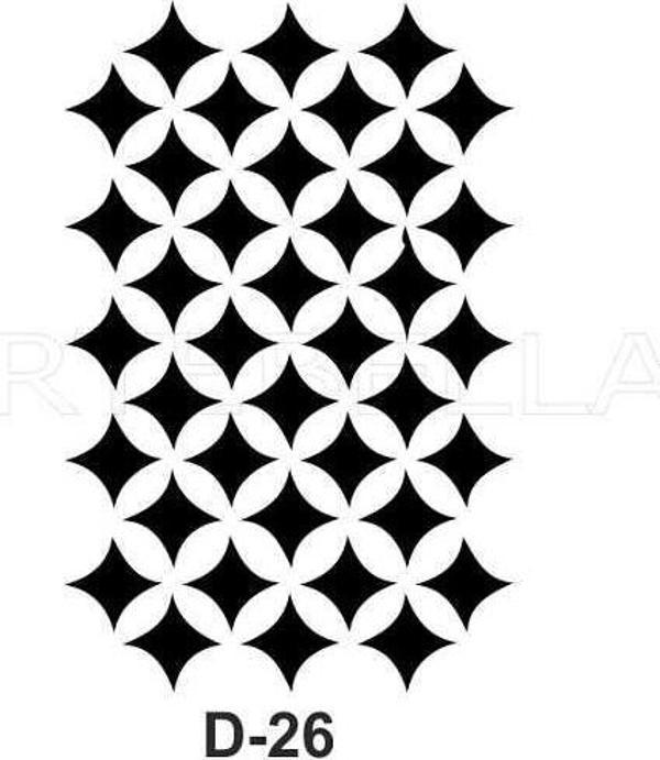 Artebella Stencil D-26 20x30 cm - Image 1