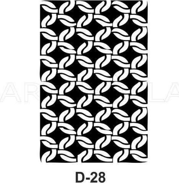 Artebella Stencil D-28 20x30 cm - Image 1