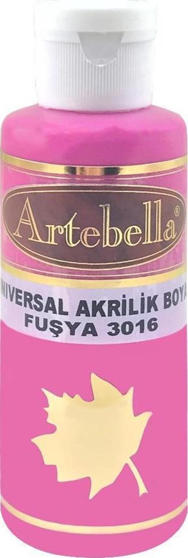 Artebella Universal Akrilik Boya 3016  Fuşya 130 ml - Image 1