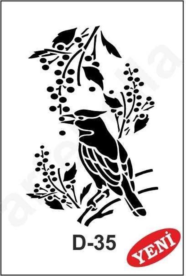 Artebella Stencil D-35 20x30 cm - Image 1