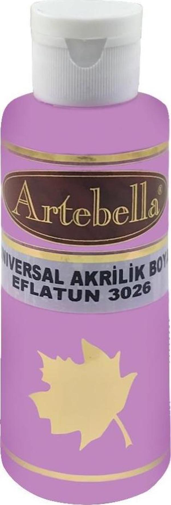 Artebella Universal Akrilik Boya 3026 Eflatun 130 ml - Image 1