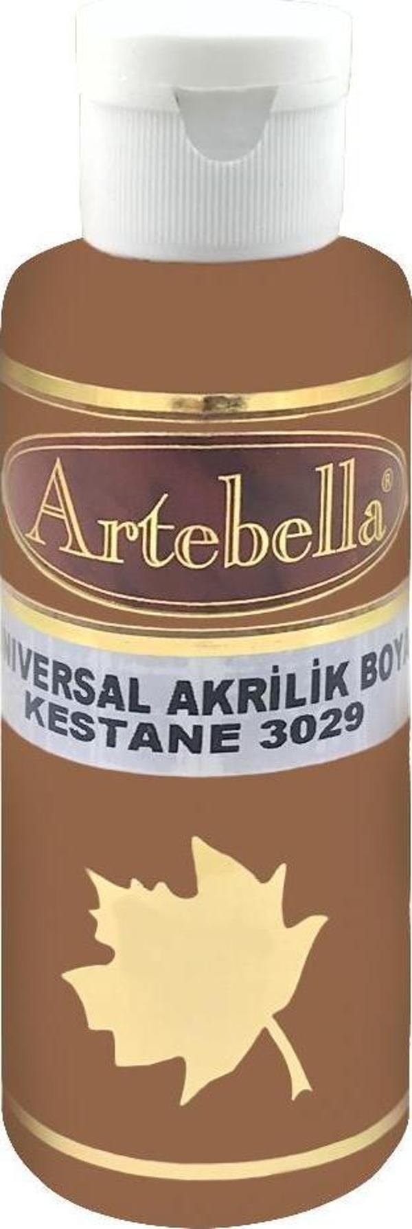 Artebella Universal Akrilik Boya 3029 Kestane 130 ml - Image 1