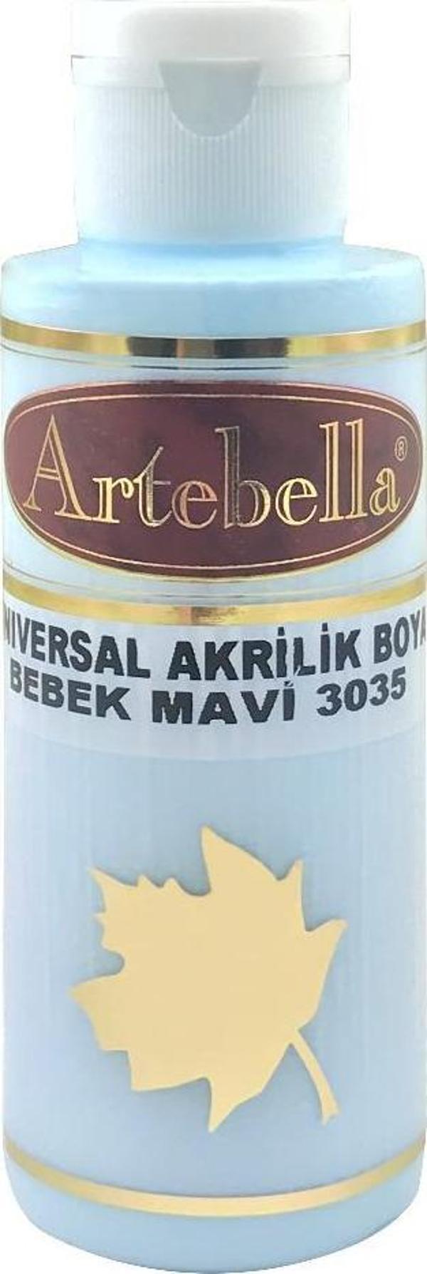 Artebella Universal Akrilik Boya 3035 Bebek Mavi 130 ml - Image 1