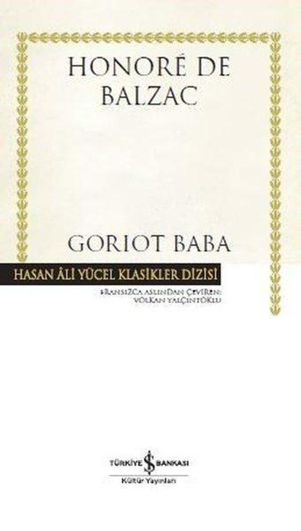 Goriot Baba-Hasan Ali Yücel Klasikler - İş Bankası Kültür Yayınları - Image 1