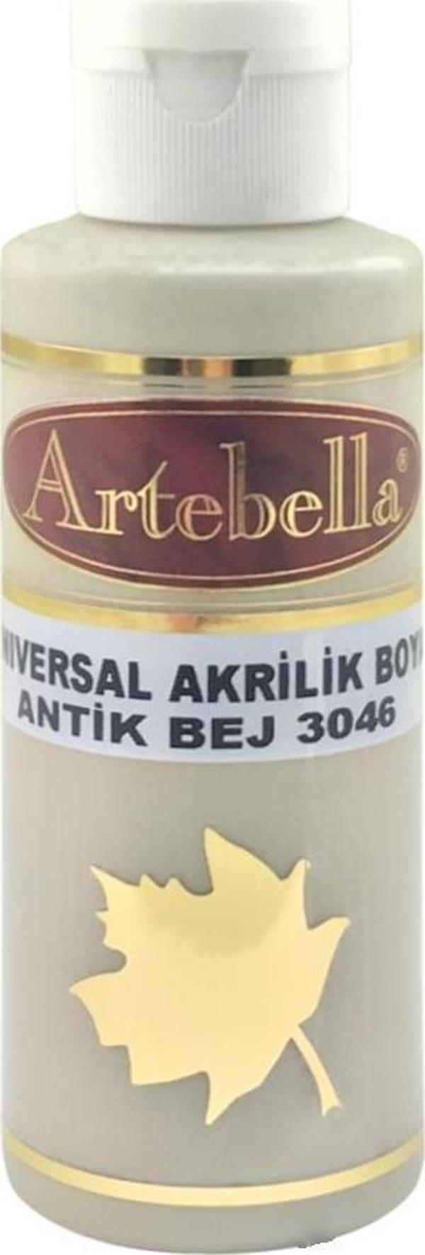 Artebella Universal Akrilik Boya 3046 Antik Bej 130 ml - Image 1