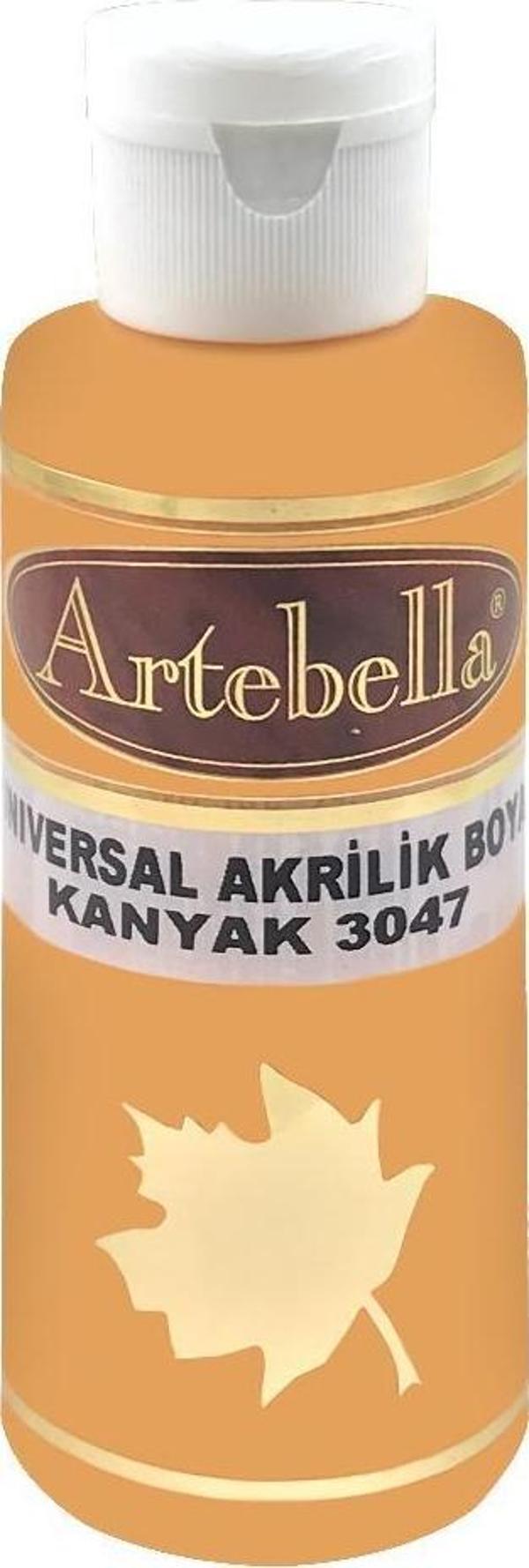 Artebella Universal Akrilik Boya 3047 Kanyak 130 ml - Image 1