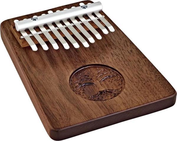 Meinl Sonic Energy KL1001TOL Solid Tree Of Life C Major 10 Note Kalimba (Black Walnut) - Image 1