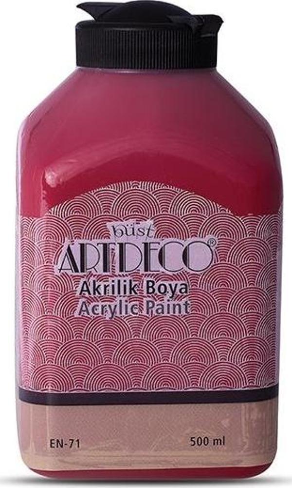 Artdeco Akrilik Boya 500ml Kadife Kırmızı 3019 - Image 1