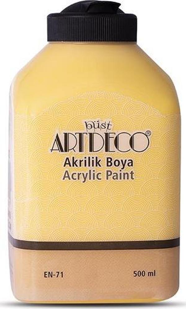 Artdeco Akrilik Boya 500ml Kanarya Sarısı 3032 - Image 1