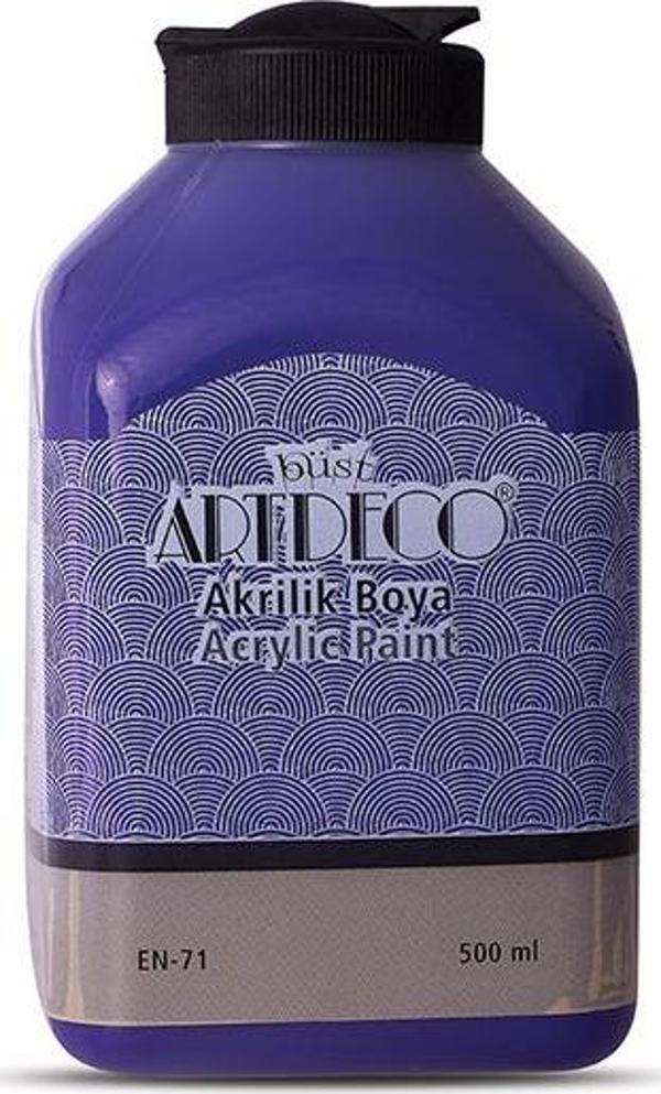 Artdeco Akrilik Boya 500ml Koyu Mor 3048 - Image 1