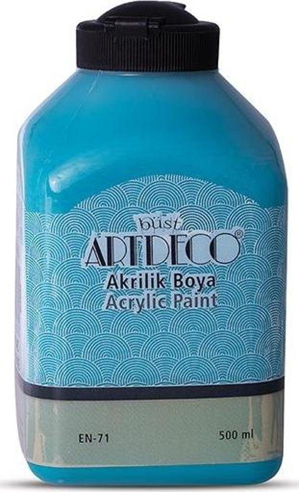 Artdeco Akrilik Boya 500ml Turkuaz 3632 - Image 1