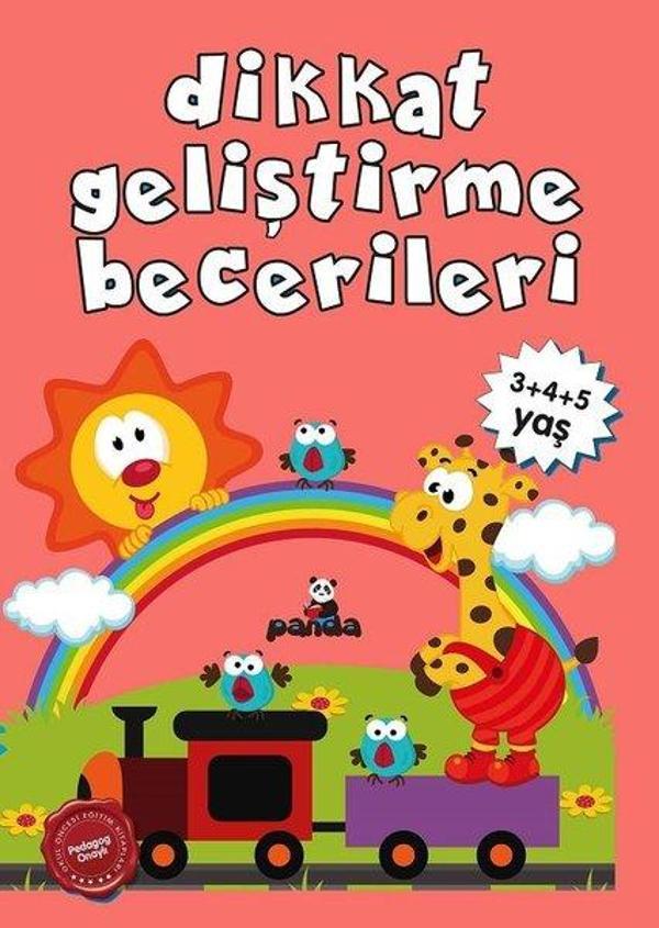 Dikkat Geliştirme Becerileri 3+4+5 Yaş - Panda - Image 1