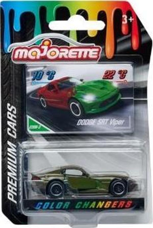 Hot Wheels Majorette Premium Cars Color Changers Dodge SRT Viper 238B-3 - Image 1