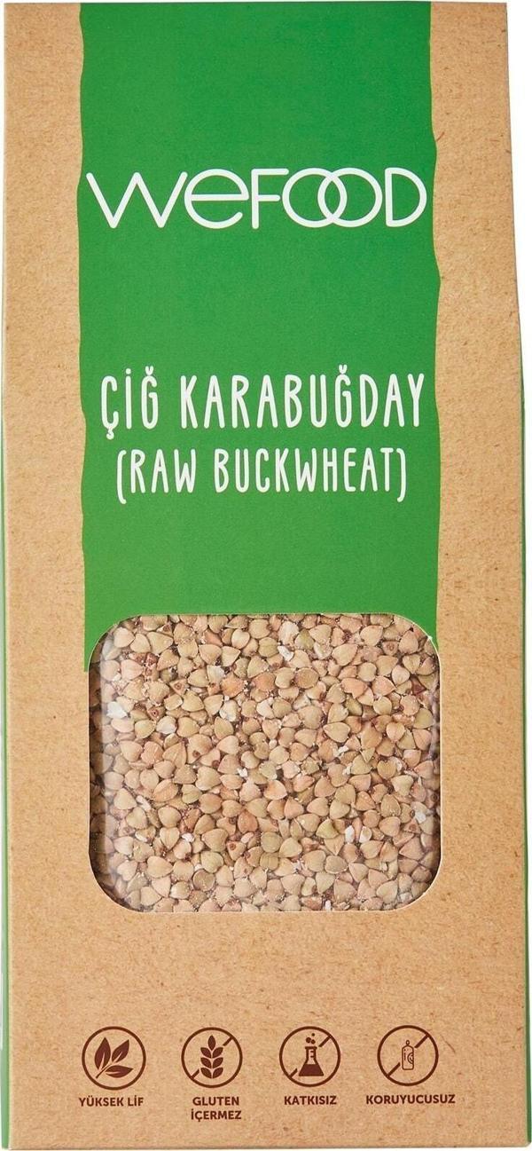 Wefood Glütensiz Çiğ Karabuğday Tanesi 400 Gr (Greçka) - Image 1