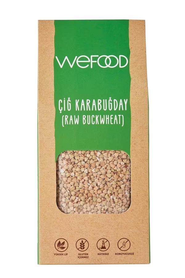 Wefood Glütensiz Çiğ Karabuğday Tanesi 400 gr (Greçka) - Image 1
