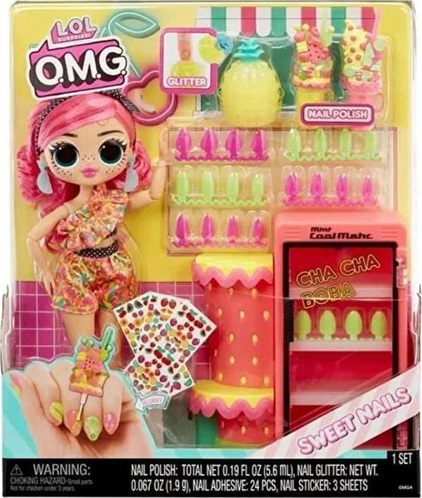 L.O.L. Surprise Sweet Nails OMG Pinky Pops Meyve Dükkanı - Image 1