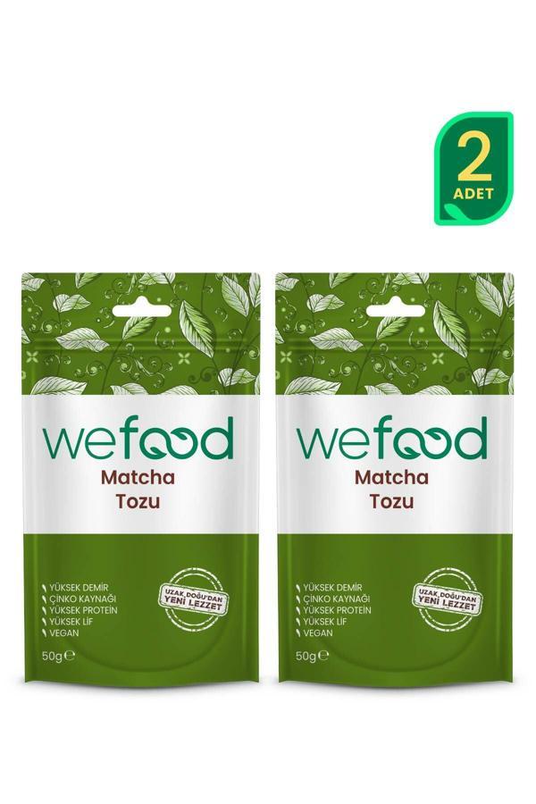 Wefood Matcha Tozu 50 gr 2'li Avantaj Seti - Image 1