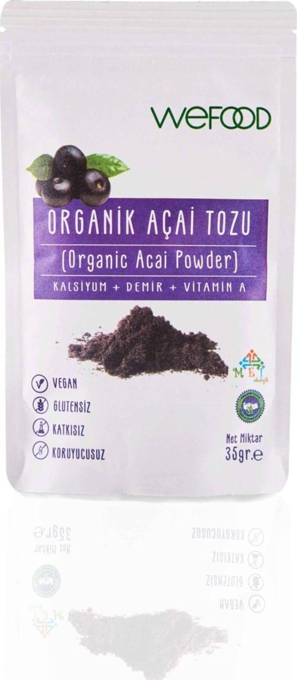 Wefood Organik Acai Tozu 35 Gr - Image 1