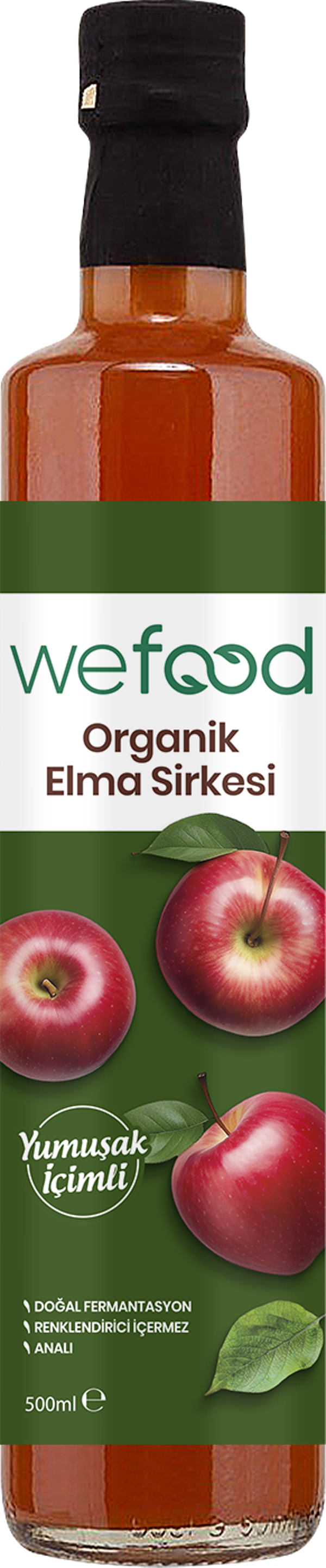 Wefood Organik Elma Sirkesi 500 Ml - Image 1