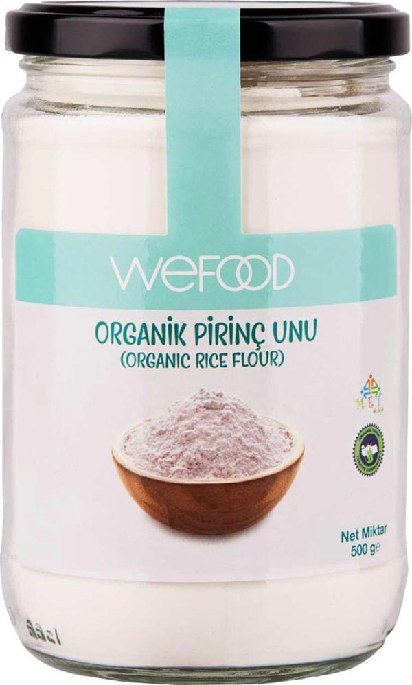 Wefood Organik Pirinç Unu 500 Gr 2'Li - Image 1