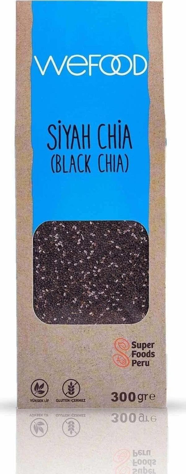 Wefood Siyah Chia 300 Gr - Image 1