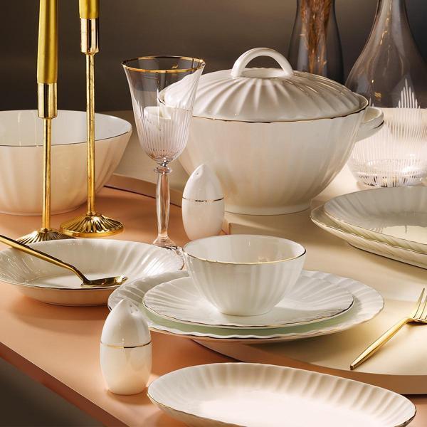 Aryıldız Bone Rose 60 Parça 12 Kişilik Yemek Takımı - Image 1