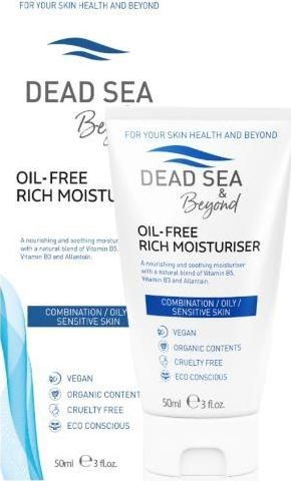 DEAD SEA Oil-Free Rich Moisturiser 50 ml - Image 1