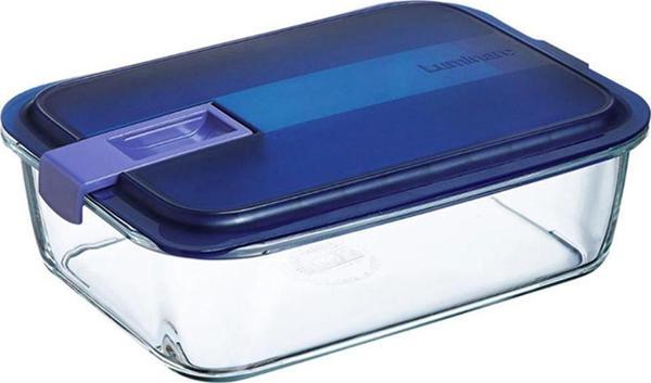 Luminarc Temp Easy Box Rectangular+Blue - Image 1