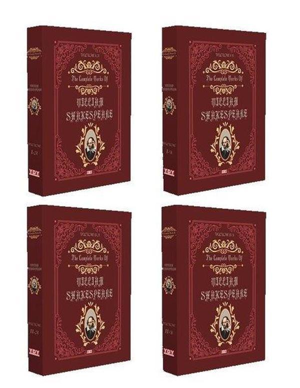 The Complete Works of William Shakespeare-4 Cilt - YDY Yayın Dünyamız - Image 1