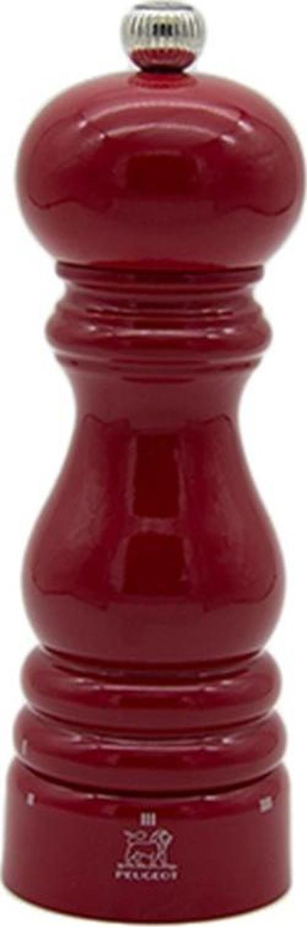 Peugeot Paris Passion U-Select Kırmızı Ahşap Karabiber Değirmeni 18 Cm - Image 1