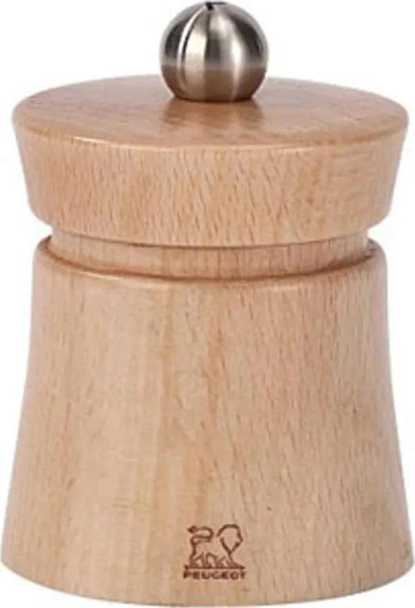 Peugeot Baya Tuz Değirmeni Natural Ahşap 8 Cm - Image 1