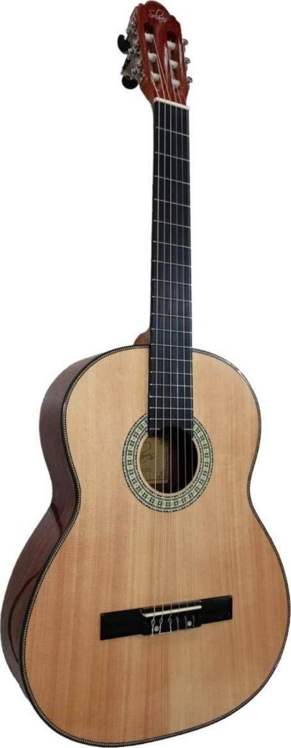 Solares SCB100 Klasik Gitar Bubinga Gövde Ladin Kapak - Image 1
